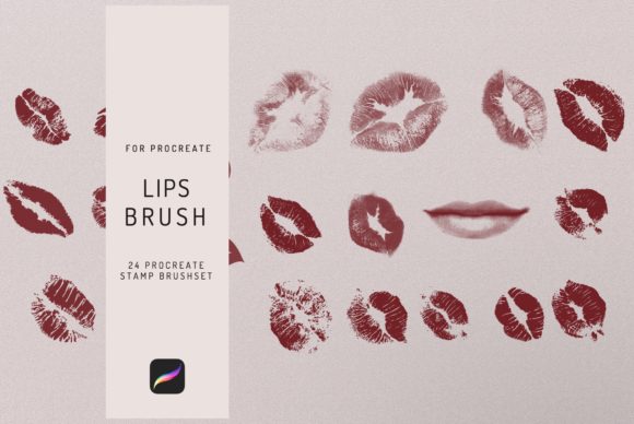 24 Procreate Lips Stamp Brush: A Practical Review for Digital Artists