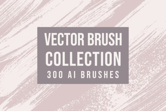 300 Vector Brushes Collection: Elevate Your Digital Art with Hand-Drawn Textures