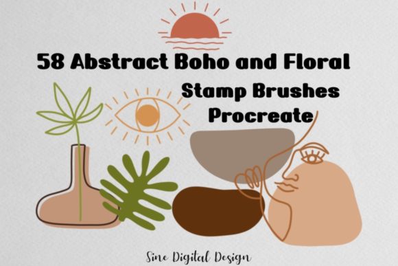 Elevate Designs with Boho Procreate Stamps