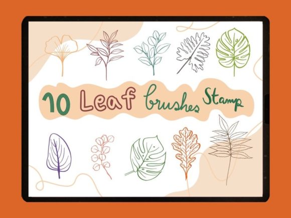 Enhance Your Digital Art with Leaf Procreate Brushes Stamp
