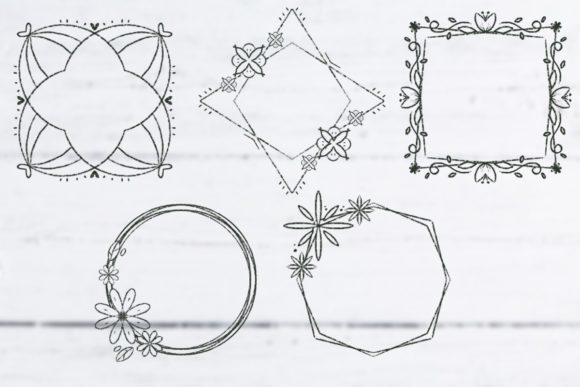 Floral Frame Procreate Brushes Guide