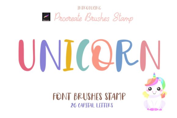 Integrating Unicorns Font Brushes Stamp Procreate into Your Digital Design Workflow