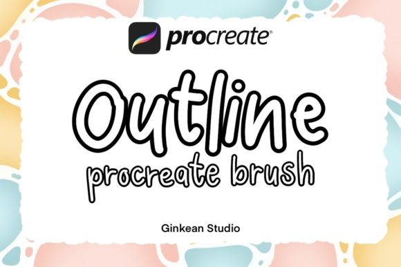 Master Clean Lines with Outline Procreate Brushes