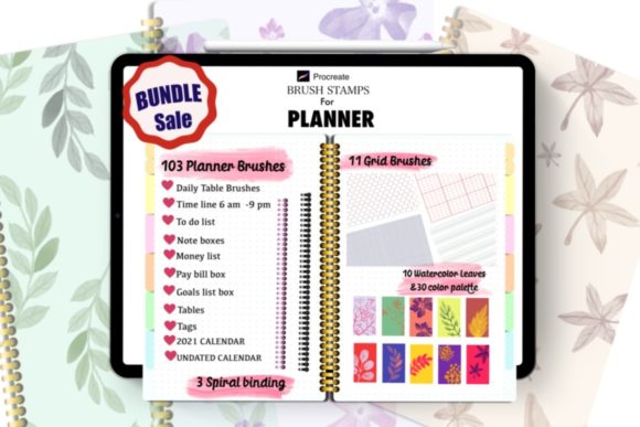 Mastering Digital Planning with the Planner Stamps Procreate Bundle Sale