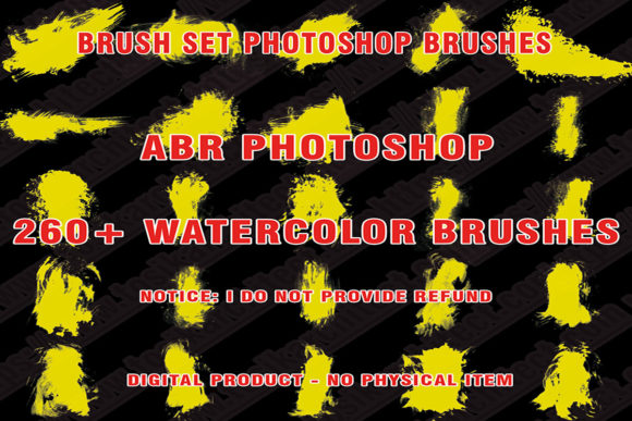 Unlocking Digital Creativity: A Guide to 260 Watercolor Brushes for Photoshop and Procreate